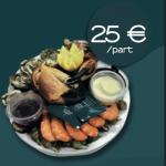 Image Plateau TRADI 25€/PART sur fond blanc-La pêche du jour de Plateau TRADI 25€/PART-thumbnail